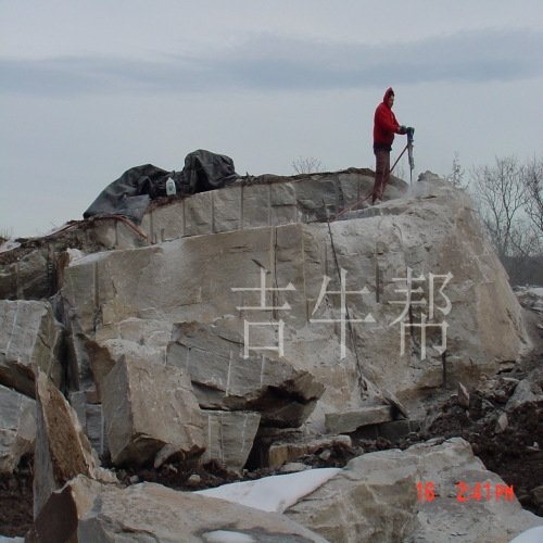 貴州某大理石廠石料切割